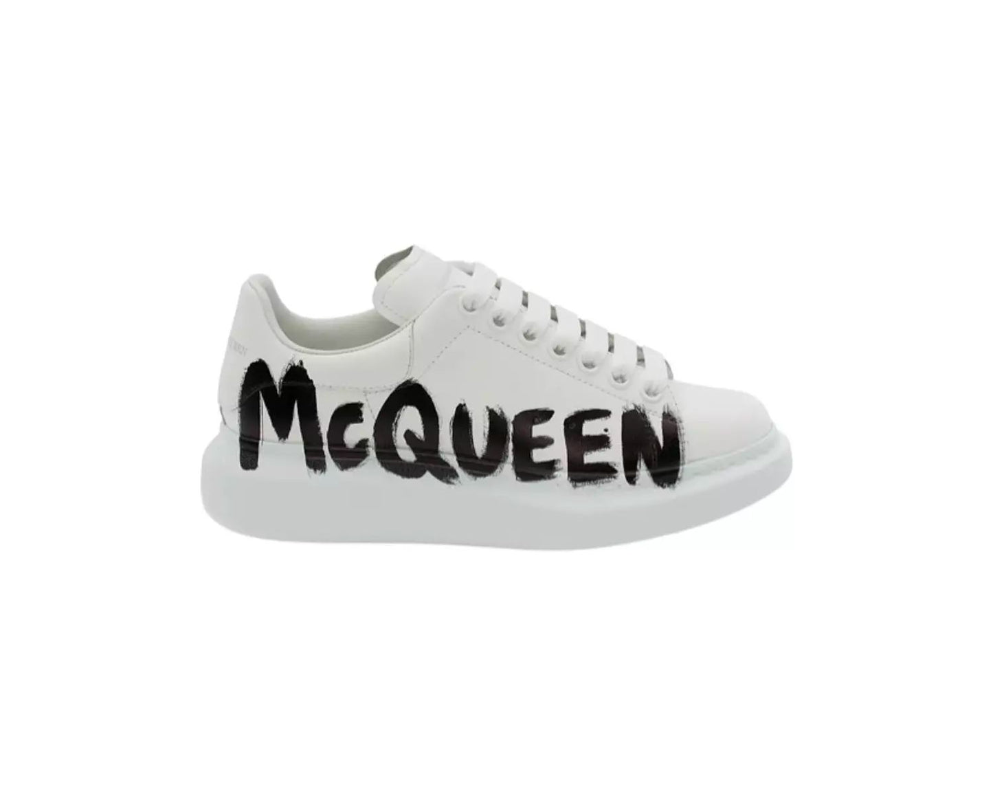 Alexander McQueen Graffiti Oversized 'White Black'
