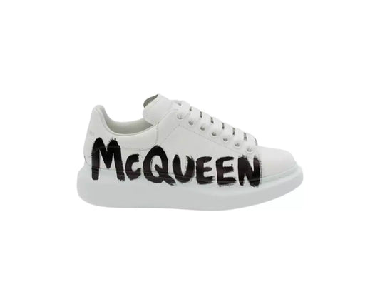 Alexander McQueen Graffiti Oversized 'White Black'