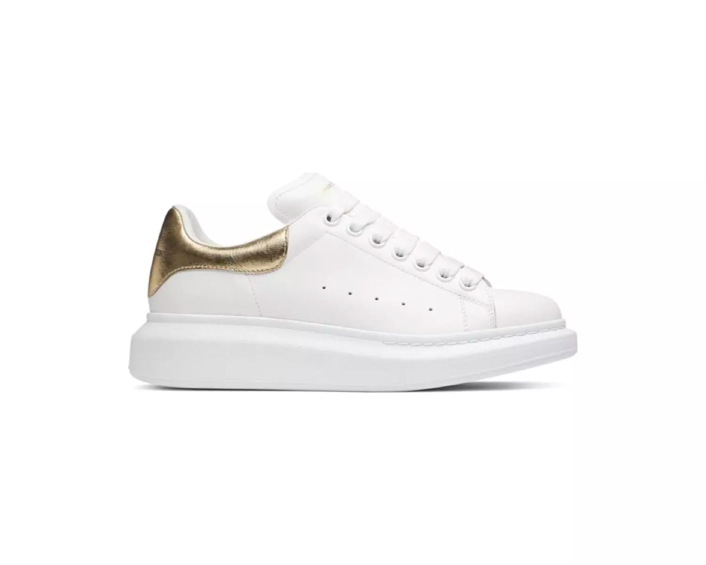 Alexander McQueen Oversized Sneaker 'White Light Gold'