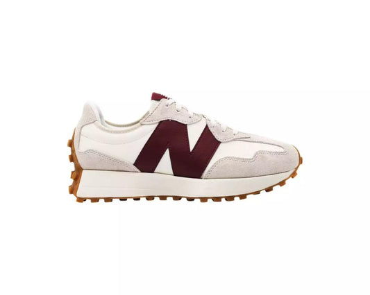 New Balance 327 'White Dark Red'